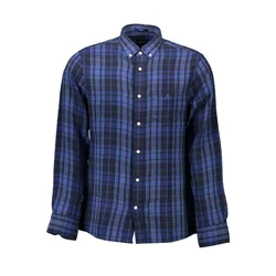 GANT MEN'S BLUE LONG SLEEVE SHIRT