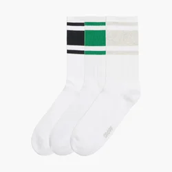 Cropp - 3 pack čarapa - pepaljasto zelena