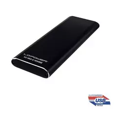 LC POWER eksterno kućište (Crno) - LC-M2-C-NVME  M.2, NGFF (M.2), USB 3.1 Gen2 Tip C, Aluminijum