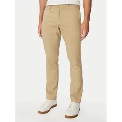 Tommy Jeans Chino hlače DM0DM23707 Svetlo rjava Regular Fit