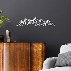 Wallity Zidna dekoracija Mountain View - 2, 62 x 14 cm,