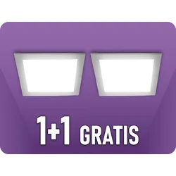 LED ugradno svetlo SAMSUNG CHIP LED/3W/230V 3000K 9x9 cm belo