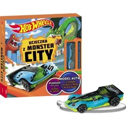 Mattel Knjiga Hot Wheels. Pobeg iz mesta pošasti