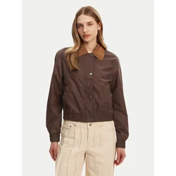 ONLY Jakna iz umetnega usnja Mountain 15335923 Rjava Regular Fit