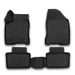 Rubber car mats Lada Vesta 2015-