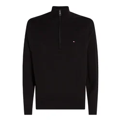 TOMMY HILFIGER Pulover ESSENTIAL rdeča/črna/bela