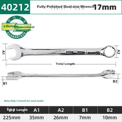 Sata Kombinovani ključ 40212, 17mm