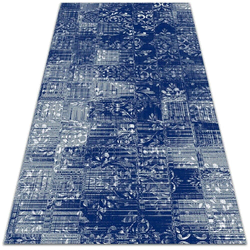 Decormat Zunanja preproga Kaotične ploščice 80x120 cm