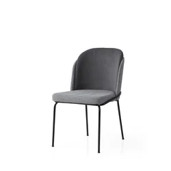 Hanah Home Set stolica Dore-219, 98.5x70x97.5 cm, 4 komada, Tamnosive