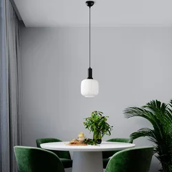 Opviq Luster Asker-15187, 20x20x118cm, IP20, Belo-crni