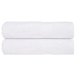 Ručnici za tuširanje FROGN 2 kom Bijeli 70x140 cm 360 g/m2