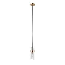 ITALUX PND-40760-1-HBR - Luster na sajli TARASO 1xE14/40W/230V zlatna