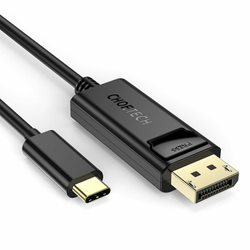Choetech USB-C kabel za Display Port Choetech XCP-1801BK, 1,8 m (črn)