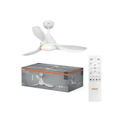Osram - LED RGB prigušiva plafonski ventilator NORDES LED/18W/230V 3000-6500K + daljinski upravljač