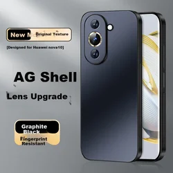 Shangsu Maska za mobilni telefon Huawei Nova 10, Crna