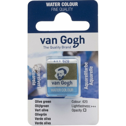 Van Gogh Watercolour Pan Olive Green