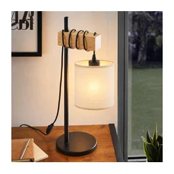 BRILAGI - Stona lampa NUBILA 1xE27/40W/230V braon/crna/krem