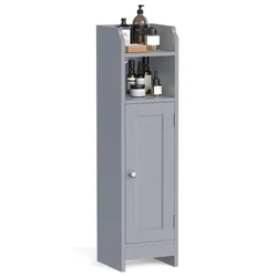 Songmics Kopalniška omarica 20x18x80 cm Bela