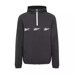 Reebok TE VECTOR WOVEN ANORAK, muška jakna za fitnes, crna GJ0646