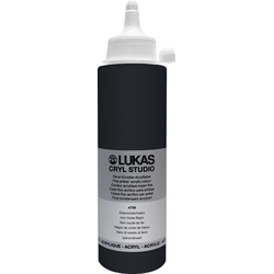 Lukas Cryl Studio Akrilna barva Iron Oxid Black 250 ml 1 kos
