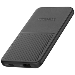 POWER BANK 5K MAH USB A AND C/12W - BLACK (78-80641)