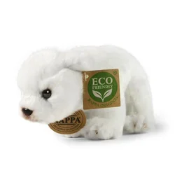 Plišasti polarni medved stoječi 19 cm ECO-FRIENDLY