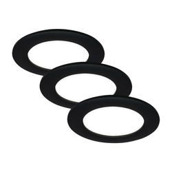 Brilo - KOMPLET 3x LED ugradna svetla za kupatilo FLAT LED/6W/230V IP44