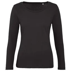 MAJICA DUGI RUKAVI B&C INSPIRE LSL T/WOMEN 140G CRNA S * DO ISTEKA ZALIHA