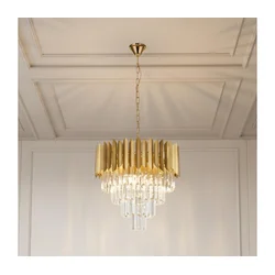 Brilagi - Luster na lancu CRISTAL 5xE14/40W/230V prečnik 45 cm