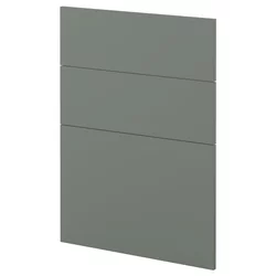 METOD 3 fronta za mašinu za suđe, Nickebo/mat sivozelena, 60 cm
