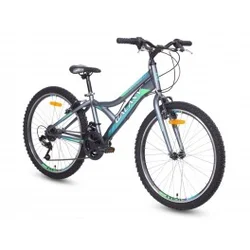 Bicikl CASPER 240 24 /18 sivo zelena