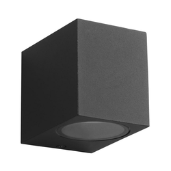 Spoljašnja zidna lampa BOKA 1xGU10/60W/230V IP44 crna