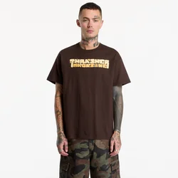 Majice Thrasher Blocks T-Shirt Dark Chocolate S