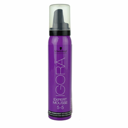 Schwarzkopf Professional Igora Expert Mousse pena za barvanje za lase odtenek 5-5 (Semi-Permanent Mousse Color) 100 ml