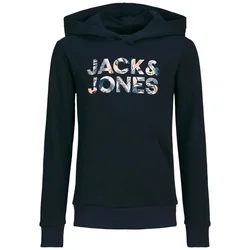Jack & Jones Junior Duks Za Dečake Sa Kapuljačom JJebryan, Crni