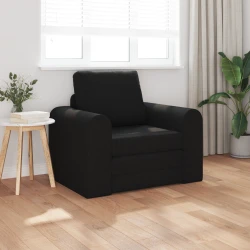 Krevet na razvlačenje Crna 98 x 71 x 83 cm tkanina