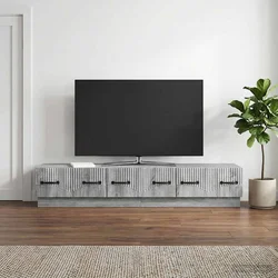 TV ormar Siva sonoma 147 x 34,5 x 27 cm Konstruirano drvo
