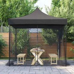 Mreža protiv komaraca za vanjsku upotrebu 220 mreža crna 300x300x200 cm