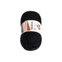 GLORIA - 50g / 305 m - črna
