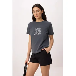Trendyol Milla Ženska majica TWOSS26TS00119, Antracit