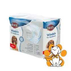 Trixie Diapers Female, Pelene Za Ženke - 12 Komada, 20-28cm, XS-S
