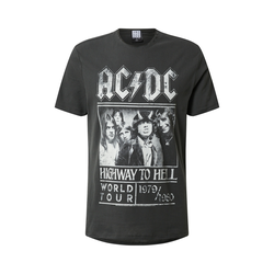 AMPLIFIED Majica ACDC HIGHWAY TO HELL, črna, siva
