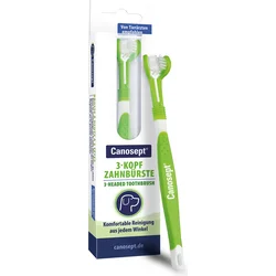 Canosept 3-glava zobna ščetka za pse - 1 k.