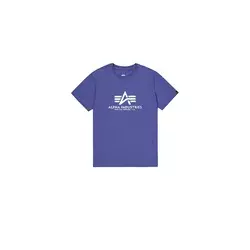 ALPHA INDUSTRIES Majica večbarvno lila/bela