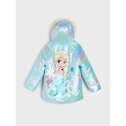 Sinsay - Jakna sa printom na leđima Frozen - bledoplavo