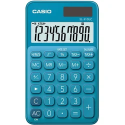 Casio dzepni kalkulator sl 310 plavi ( cassl310bu )