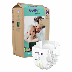 Bambo pelene nature papirno pakovanje 6 16+kg20kom