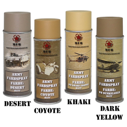 Desert camouflage spray paint