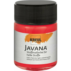 Kreul Javana Barvilo za tekstil 50 ml Light Red