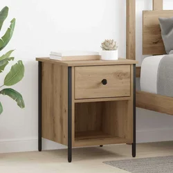 Noćni ormar s ladicama 2 pcs Umjetnički hrast 40 x 42 x 50 cm